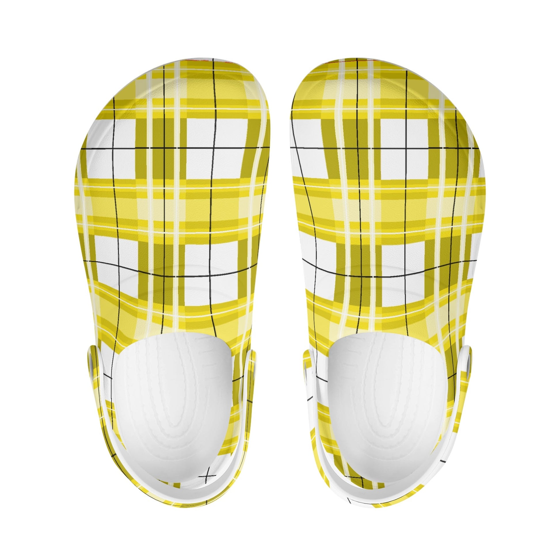 ✨'Staffa Sky' Happy Tartan® Adult Soft Clog Nurses with no holes✨ - Happy Tartan