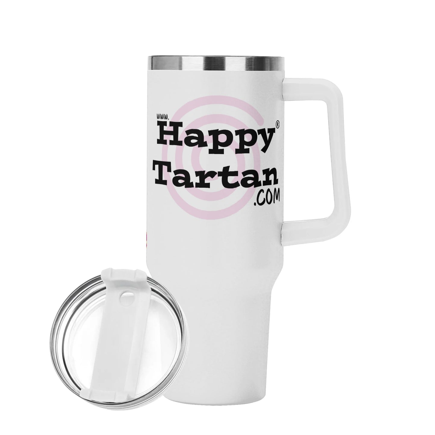 🍎 Bonnie's Personalized 40oz Tumbler – With Handle &amp; Straw