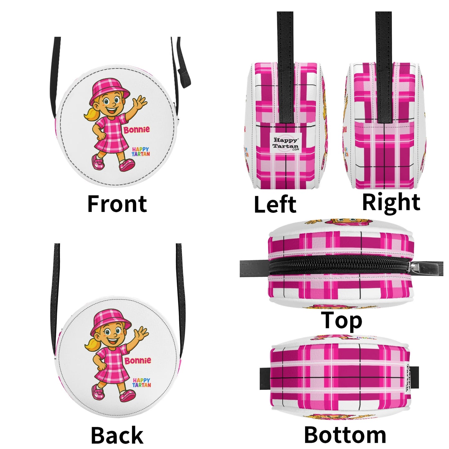 🎀 Bonnie's Kids' Mini Round Purse