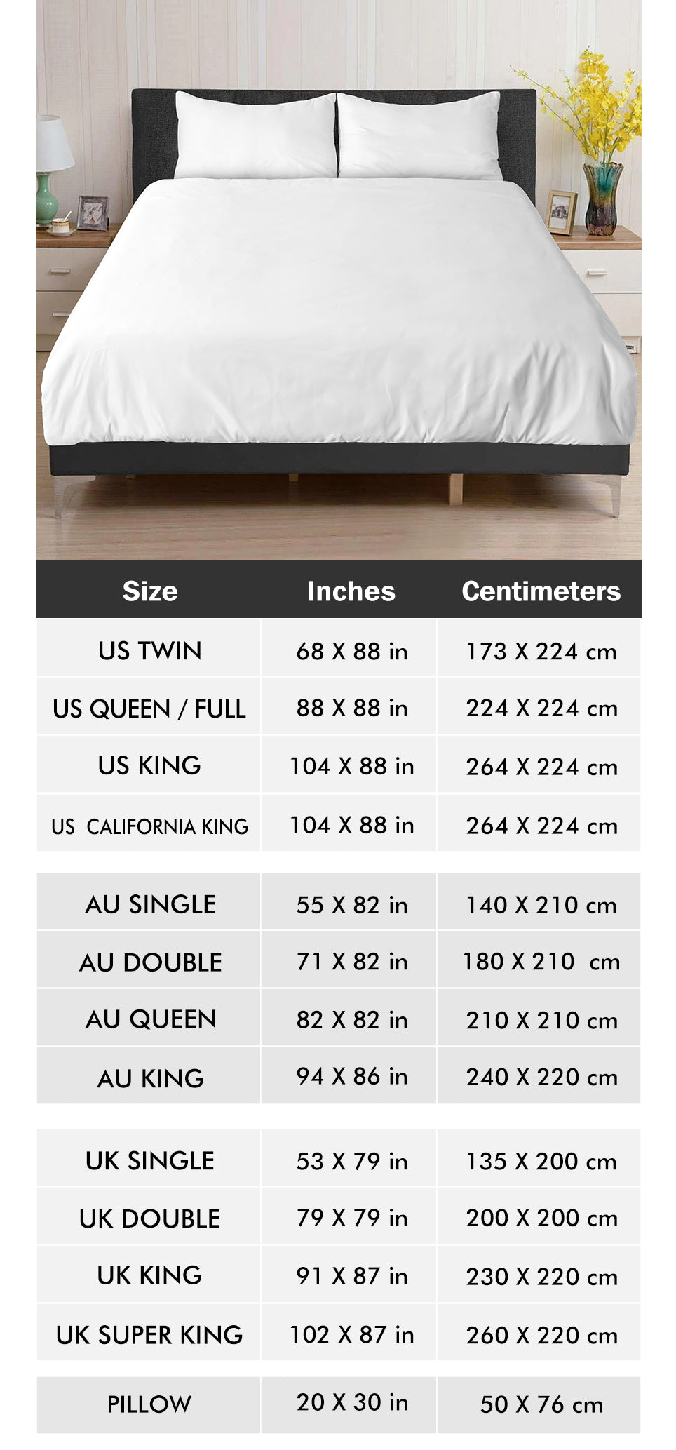 🛏️ Bonnie's Custom Printed 3-Piece Bedding Set