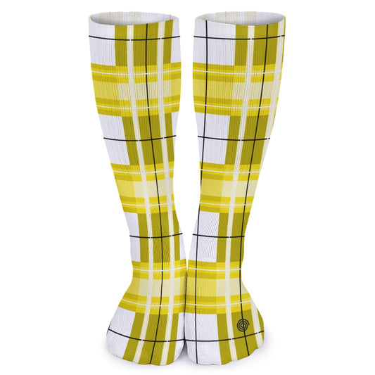 ✨'Staffa Sky' Tartan Knee Length Happy Tartan® Kids Socks (5 Pairs)✨