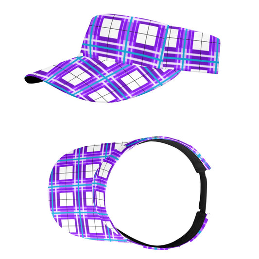 ✨'Gigha Sky' Happy Tartan® Sun Visor✨ - Happy Tartan