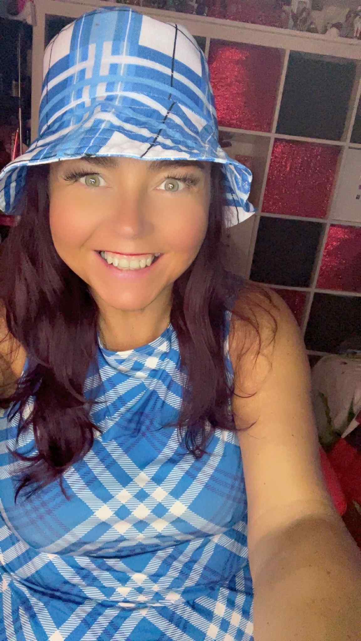 Reversible Tartan Bucket Hat – 'Jura Sky' | Happy Tartan®