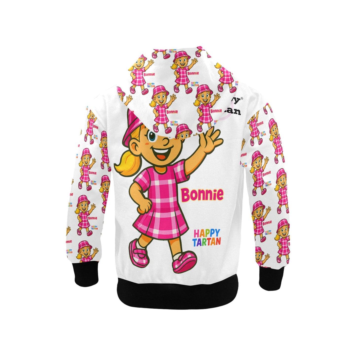 🧥 Bonnie's Little Girls’ Zip-Up Hoodie 🧥 Age 2 - 7 Years