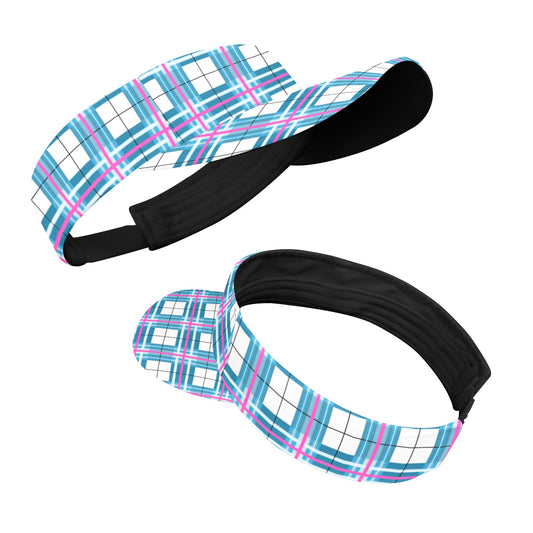 ✨'Bute Sky' Happy Tartan® Sun Visor✨ - Happy Tartan