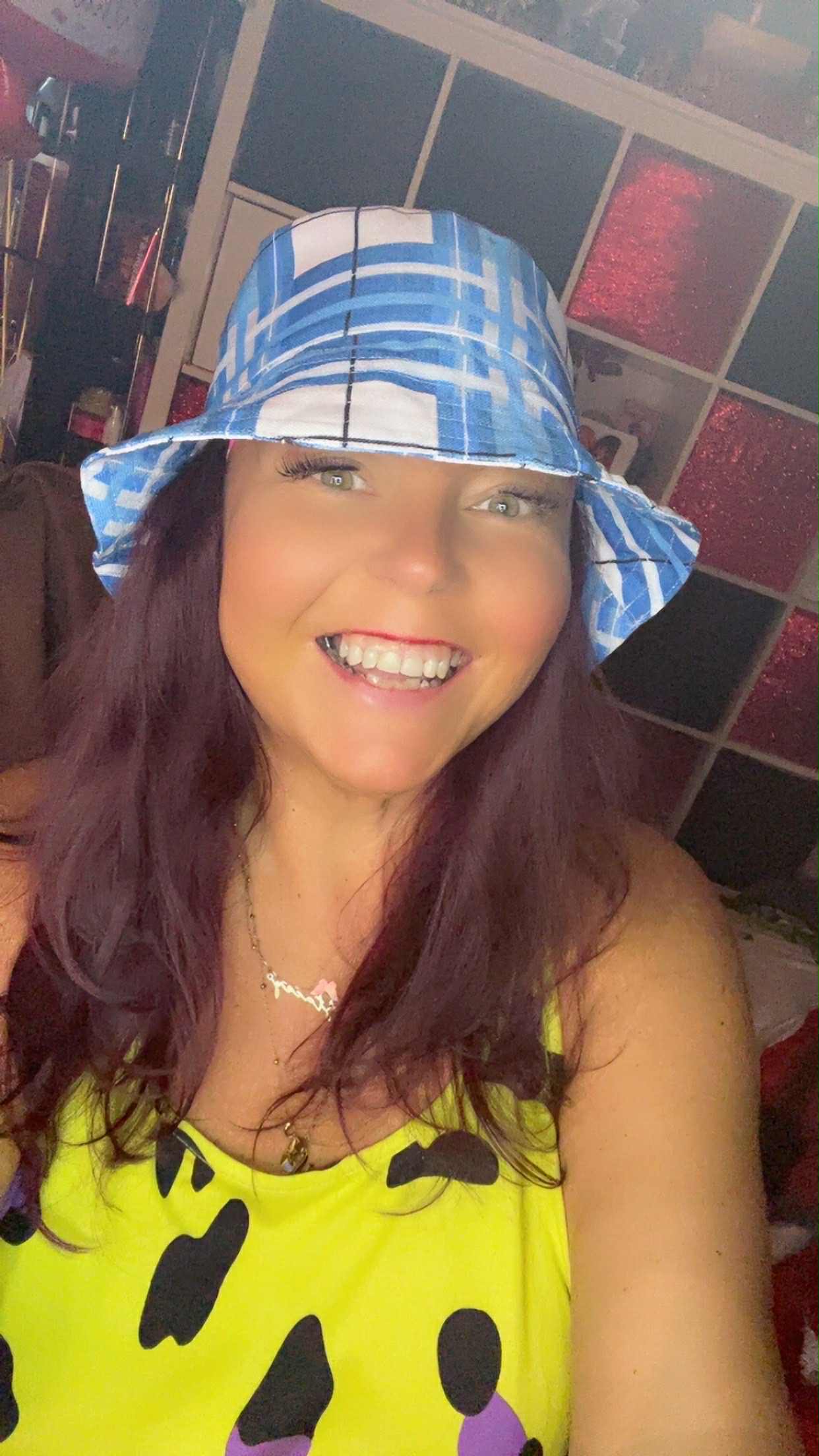 Reversible Tartan Bucket Hat – 'Jura Sky' | Happy Tartan®