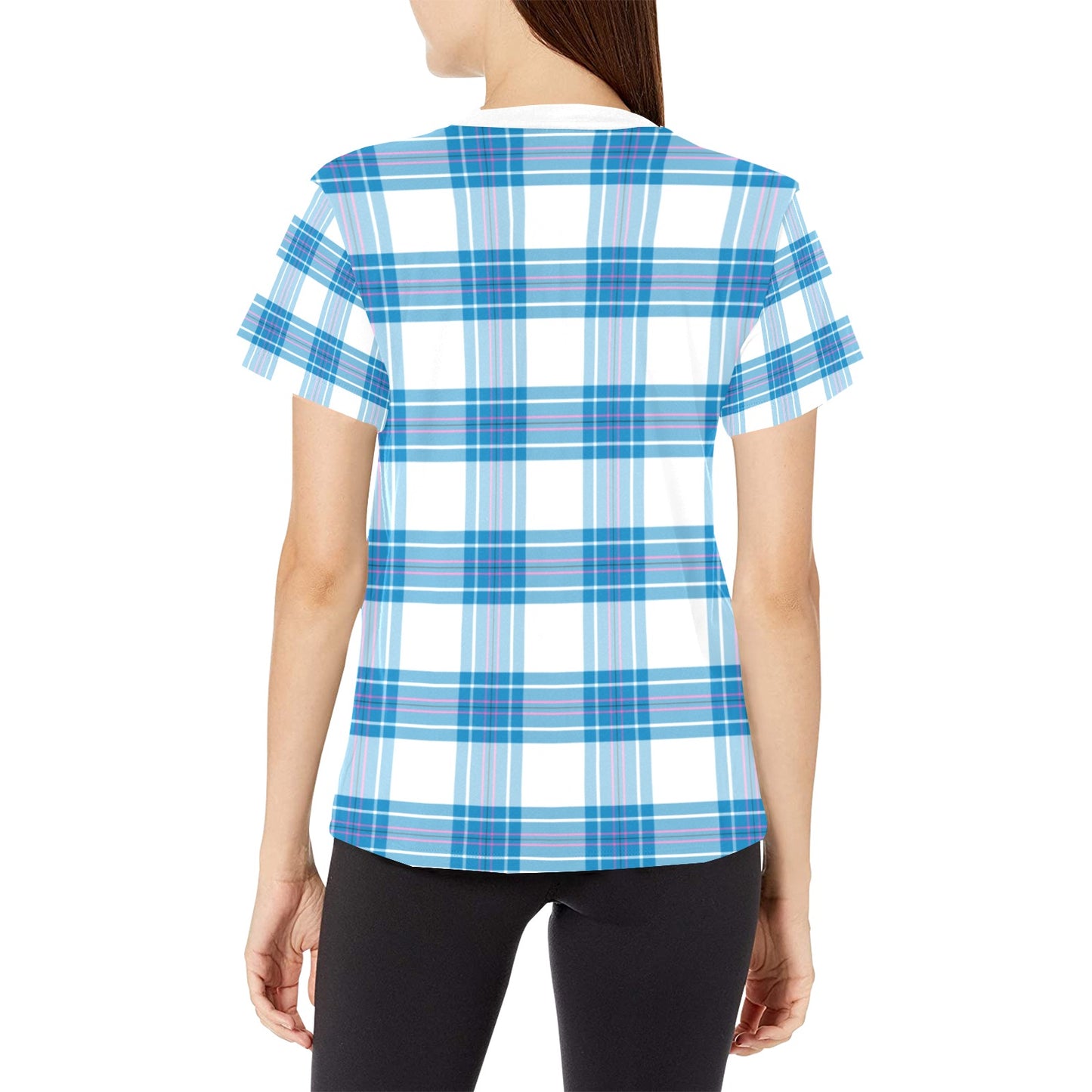 Bute Tartan Festival Women's T - Blue