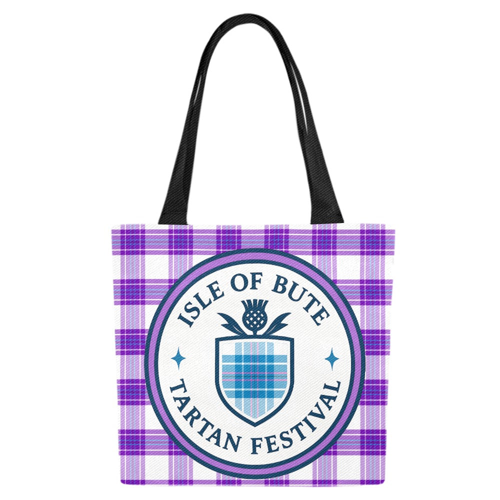 Isle of Bute Tartan Festival Tote - Free p&p