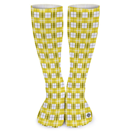 ✨ 'Staffa Sky' Tartan Knee Length Happy Tartan® Kids Socks (5 Pairs)✨