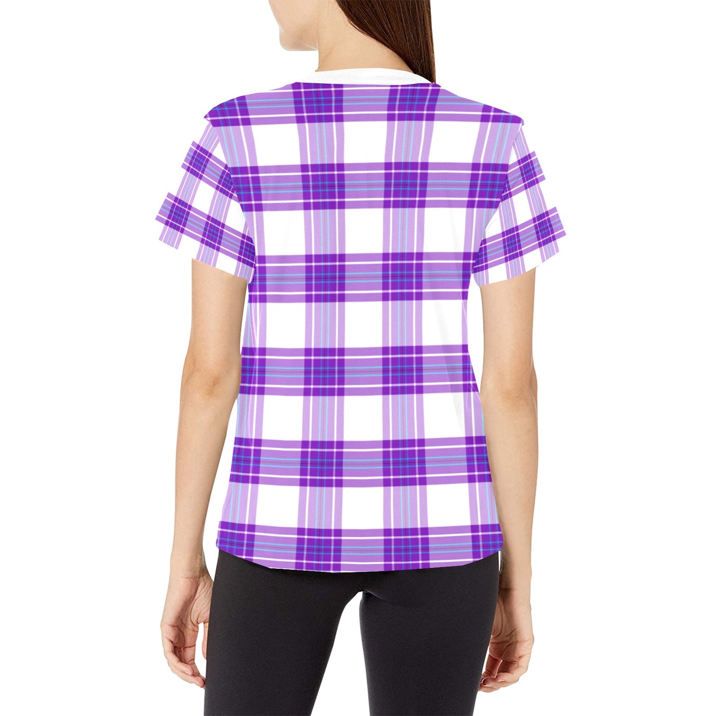 Bute Tartan Festival Women's T - Purple