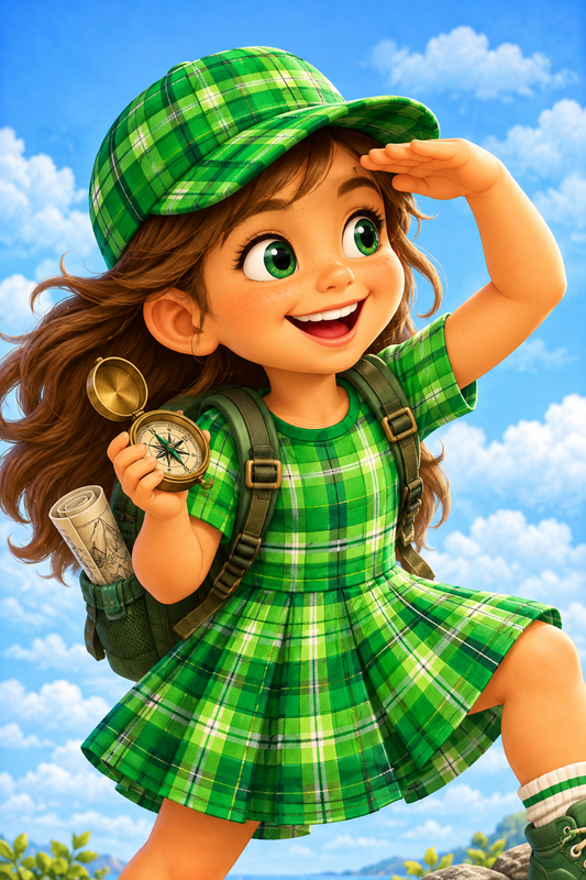 🌟 Skye – The Explorer | Happy Tartan®
