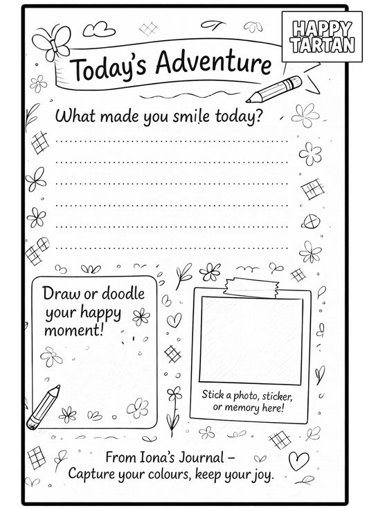 🌸 Iona - FREE COLOUR IN SHEET - Colour in Sheet - FREE Download - Crew Club House