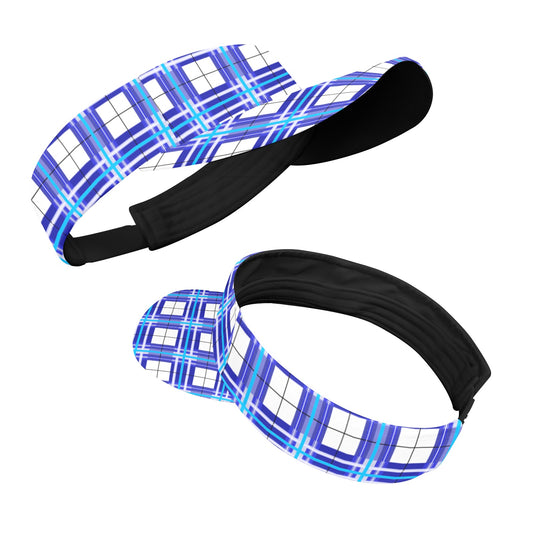 ✨'Cumbrae Sky' Happy Tartan® Sun Visor✨ - Happy Tartan