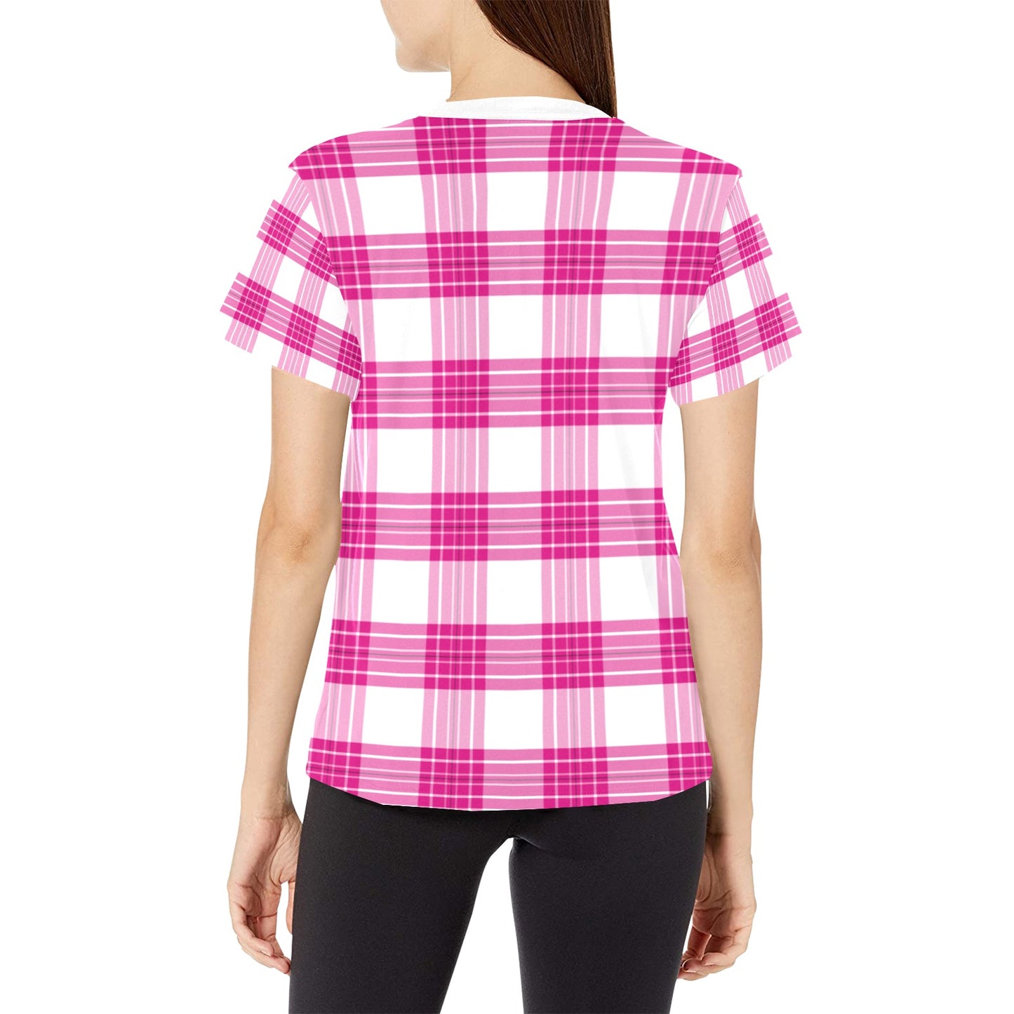 Bute Tartan Festival Women's T - Pink