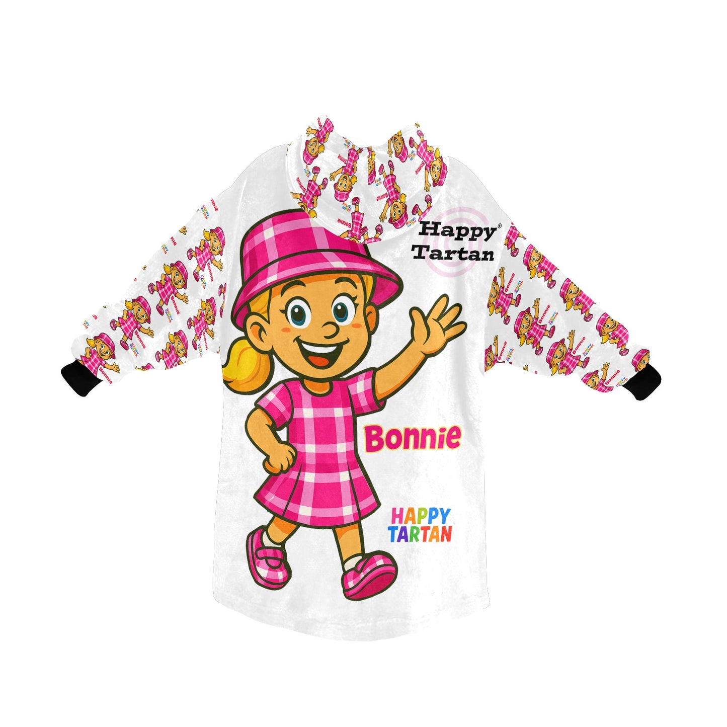 🛋️ Bonnie's Big Girl Blanket Snoodie - Age 8 and up