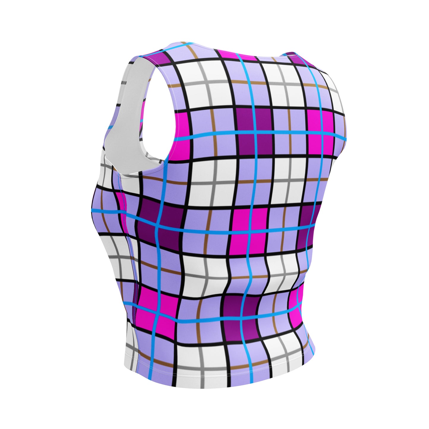 ✨Clyde Sky Sweet Happy Tartan® Crop Top✨ - Happy Tartan