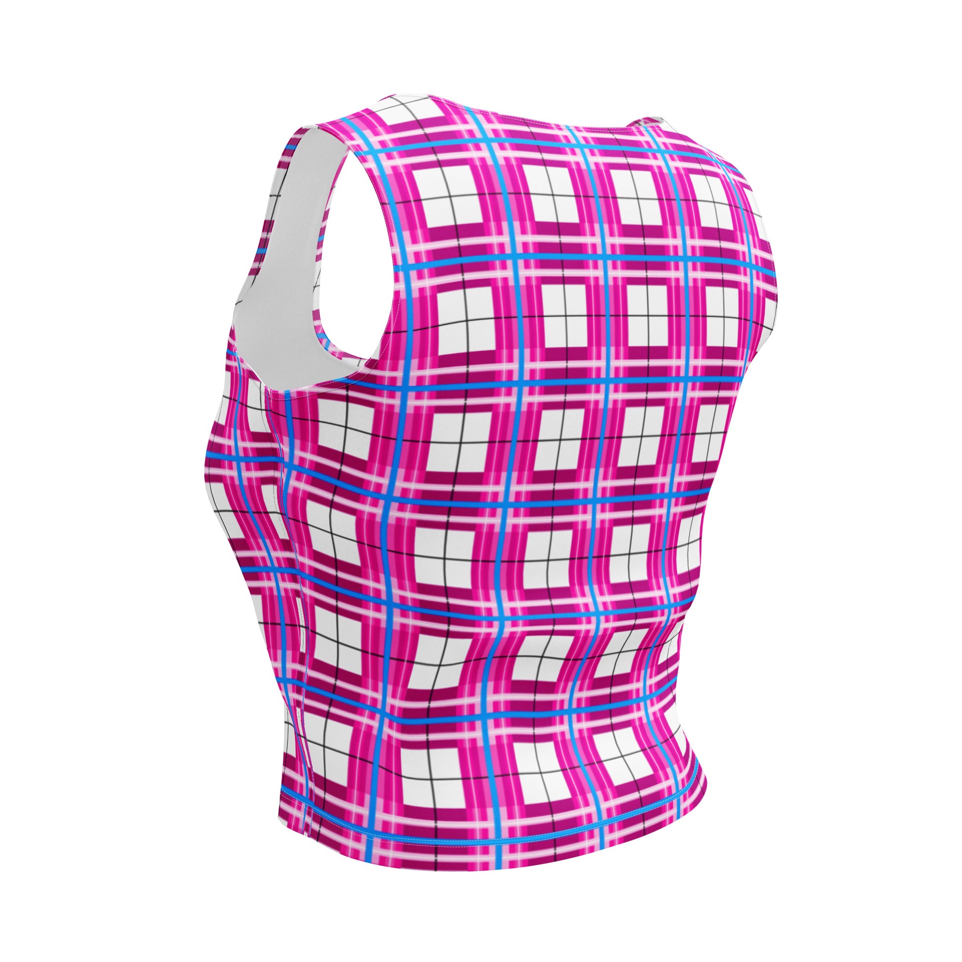 ✨'Islay Sky' Happy Tartan® Crop Top ✨ - Happy Tartan