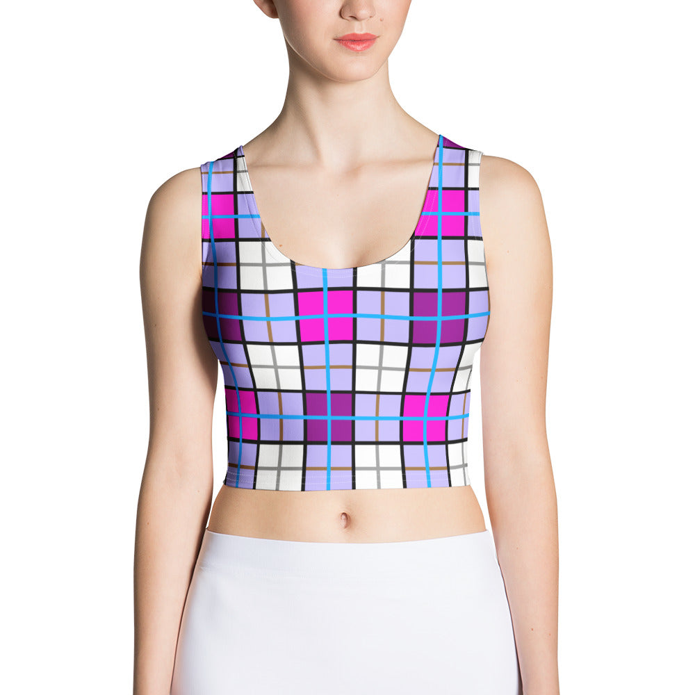 ✨Clyde Sky Sweet Happy Tartan® Crop Top✨ - Happy Tartan