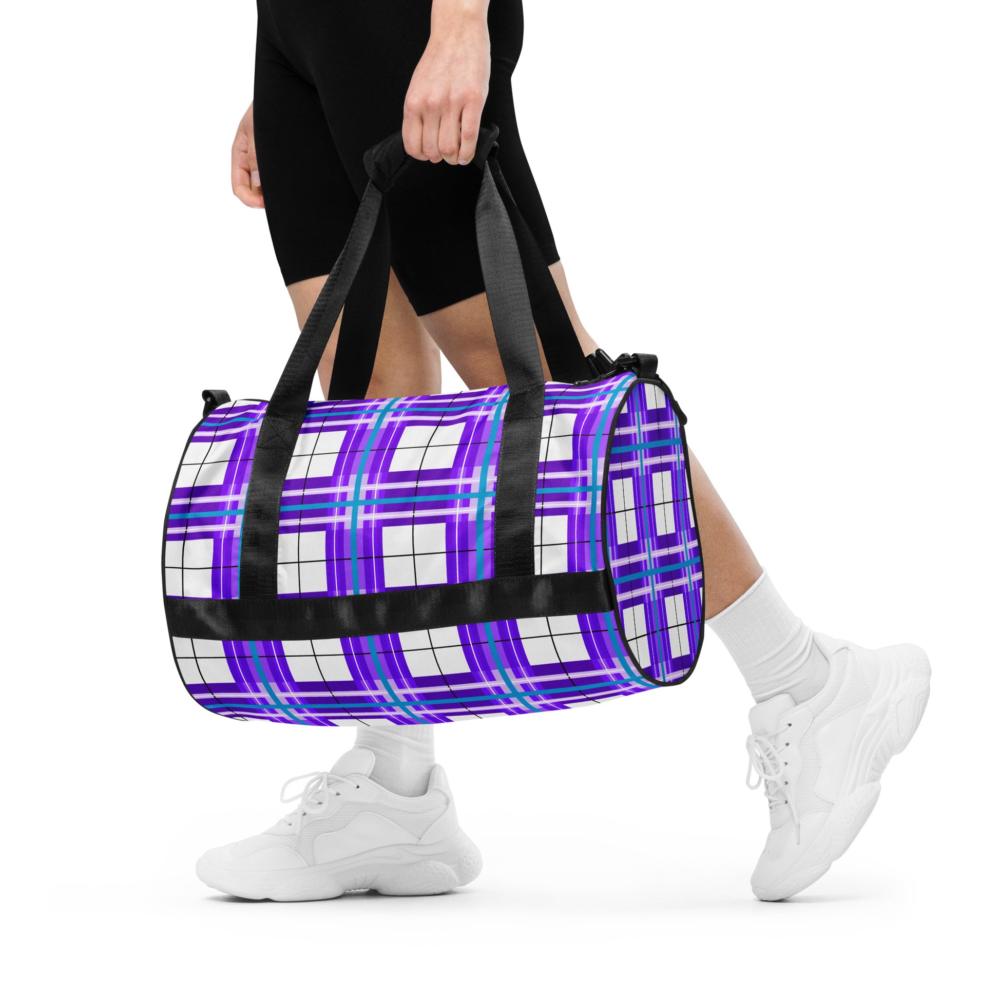 ✨'Gigha Sky' Happy Tartan® Gym Bag✨ - Happy Tartan