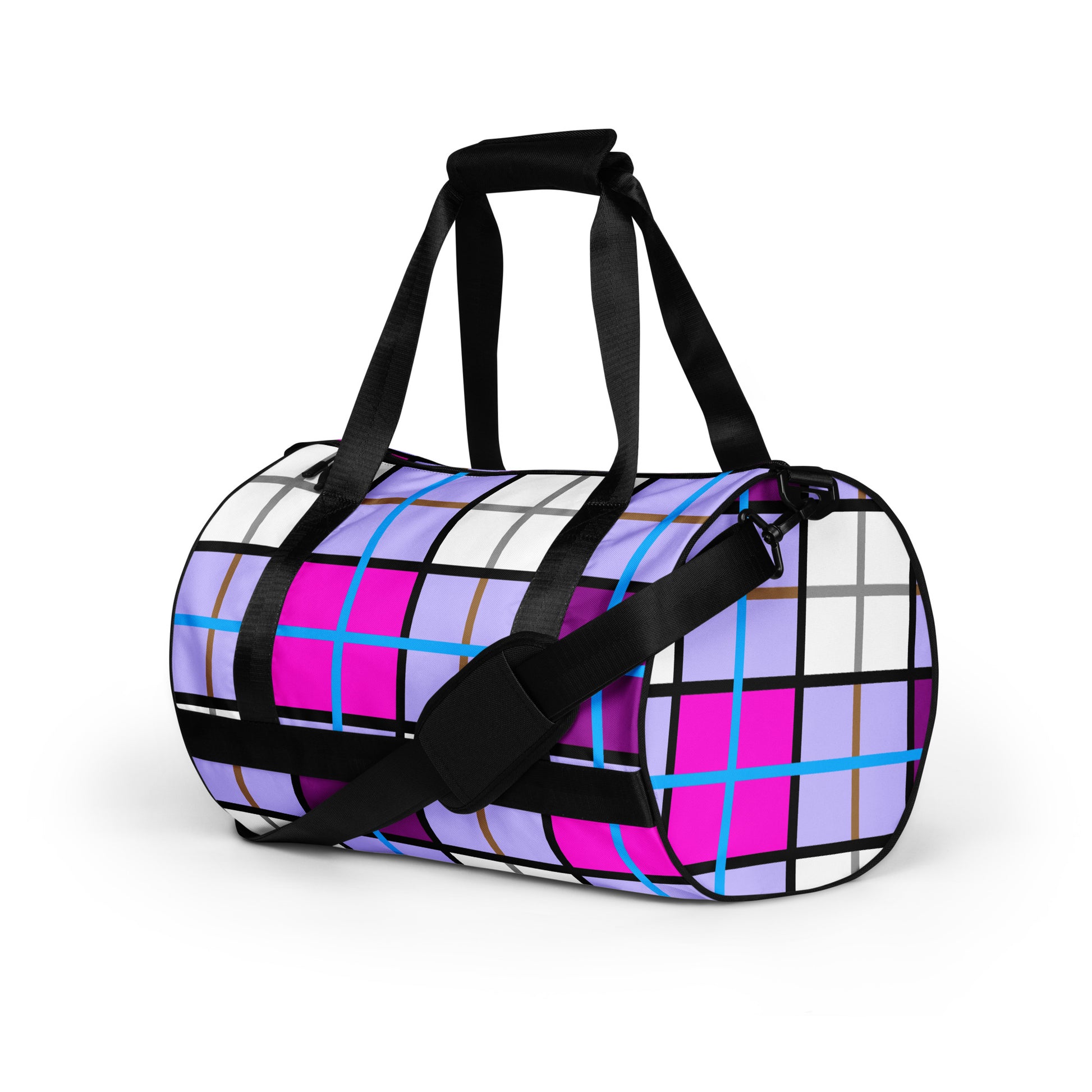 ✨'Clyde Sky Sweet' Happy Tartan® Gym Bag✨ - Happy Tartan
