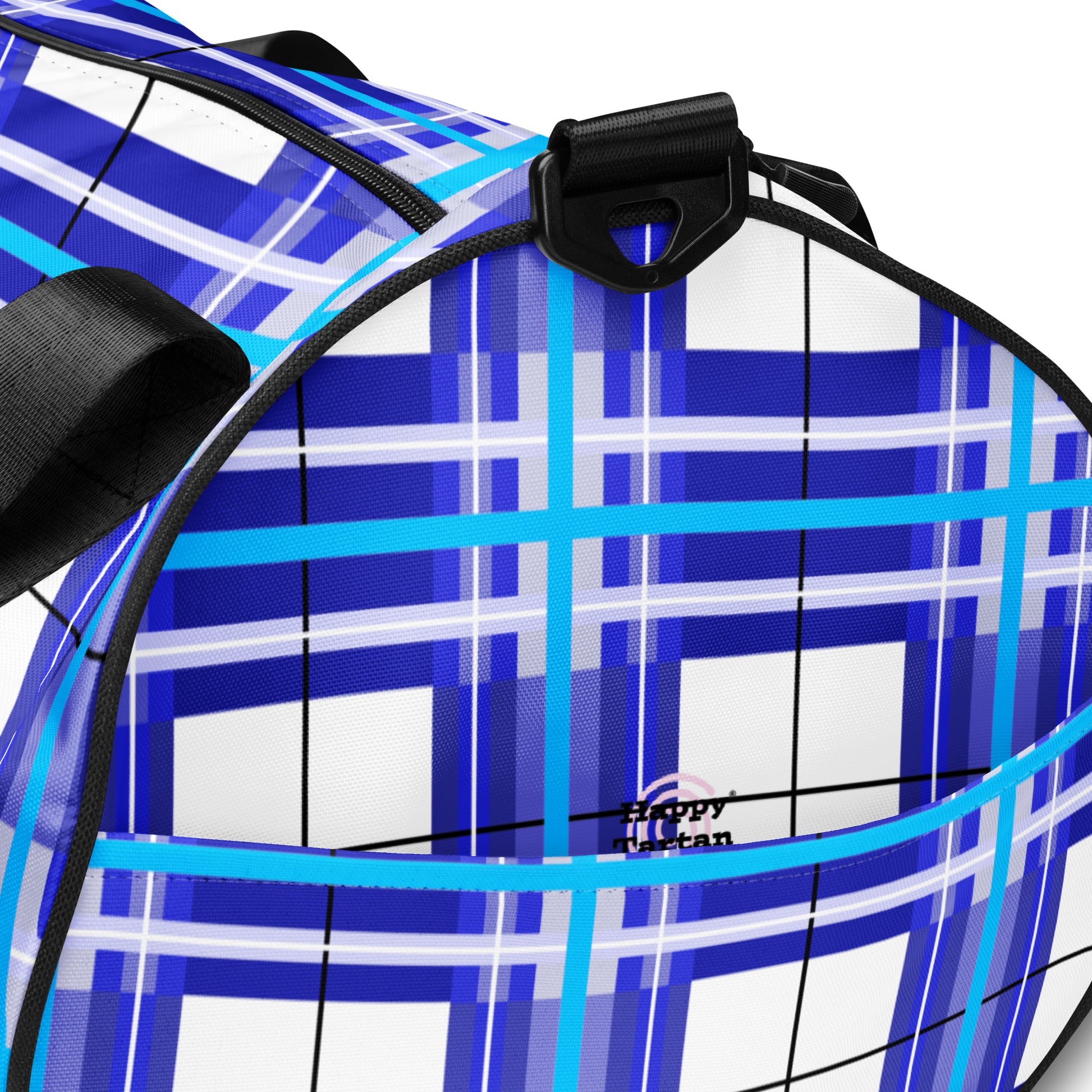 ✨'Cumbrae Sky' Happy Tartan® Gym Bag✨ - Happy Tartan
