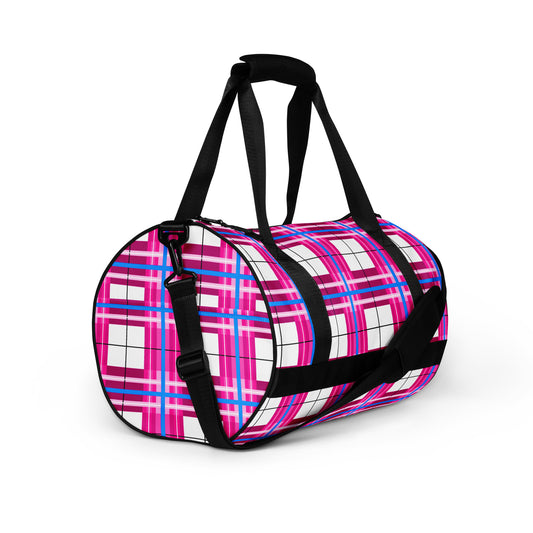 ✨'Islay Sky' Happy Tartan® Gym Bag✨ - Happy Tartan