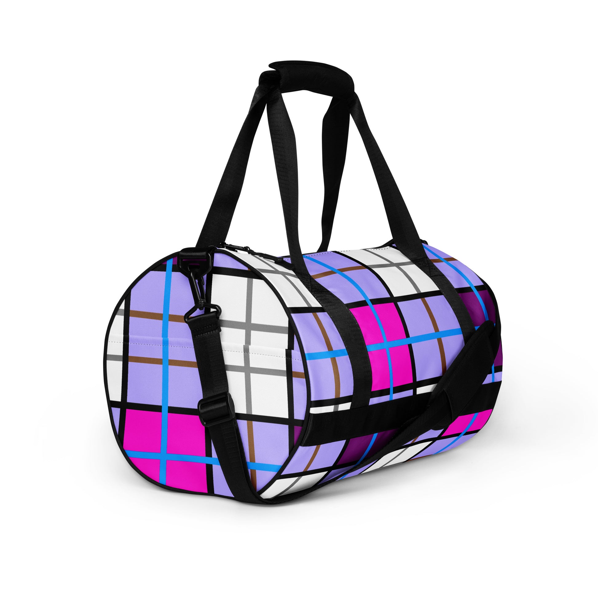 ✨'Clyde Sky Sweet' Happy Tartan® Gym Bag✨ - Happy Tartan
