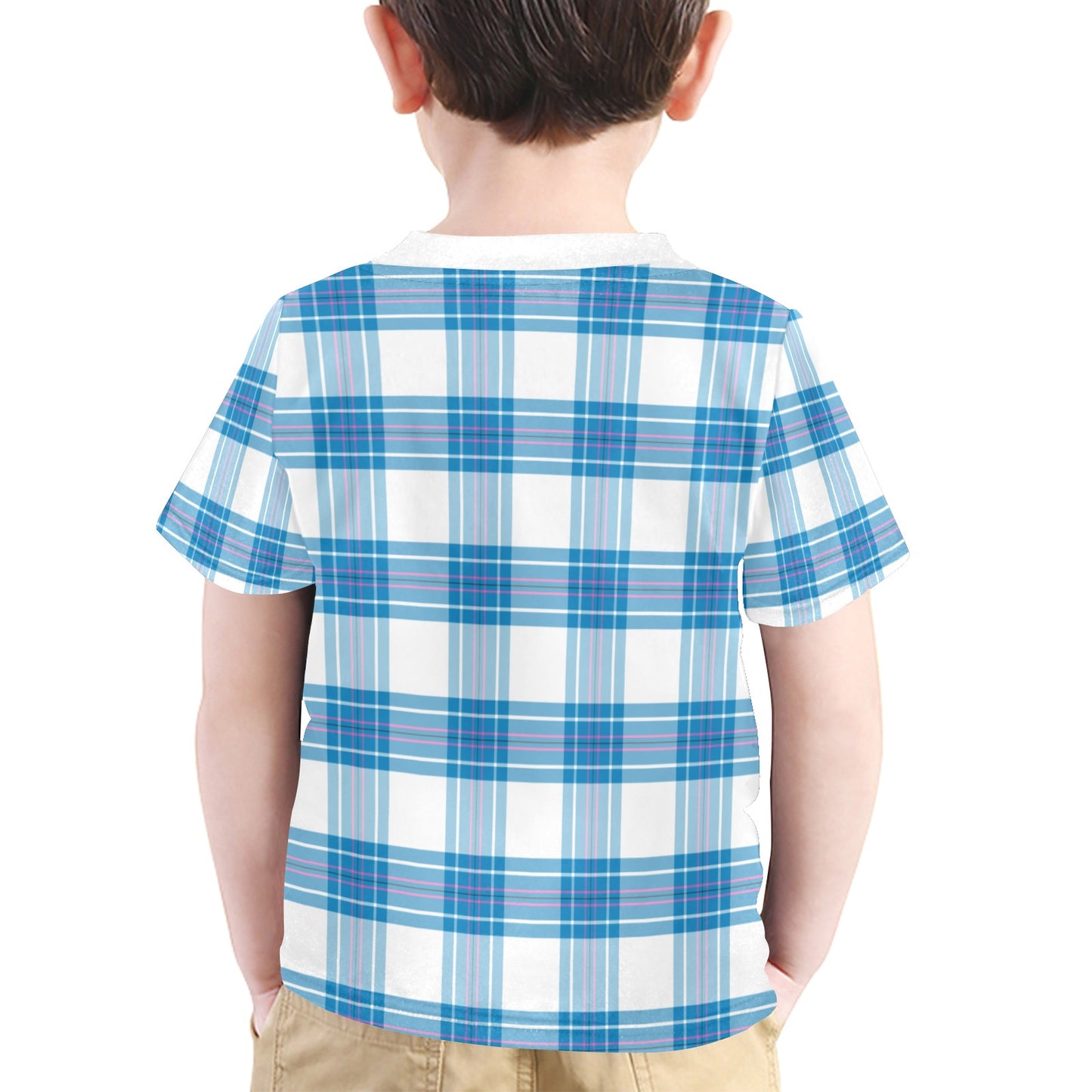 Isle of Bute Tartan Festival Blue Kids T - Free p&p