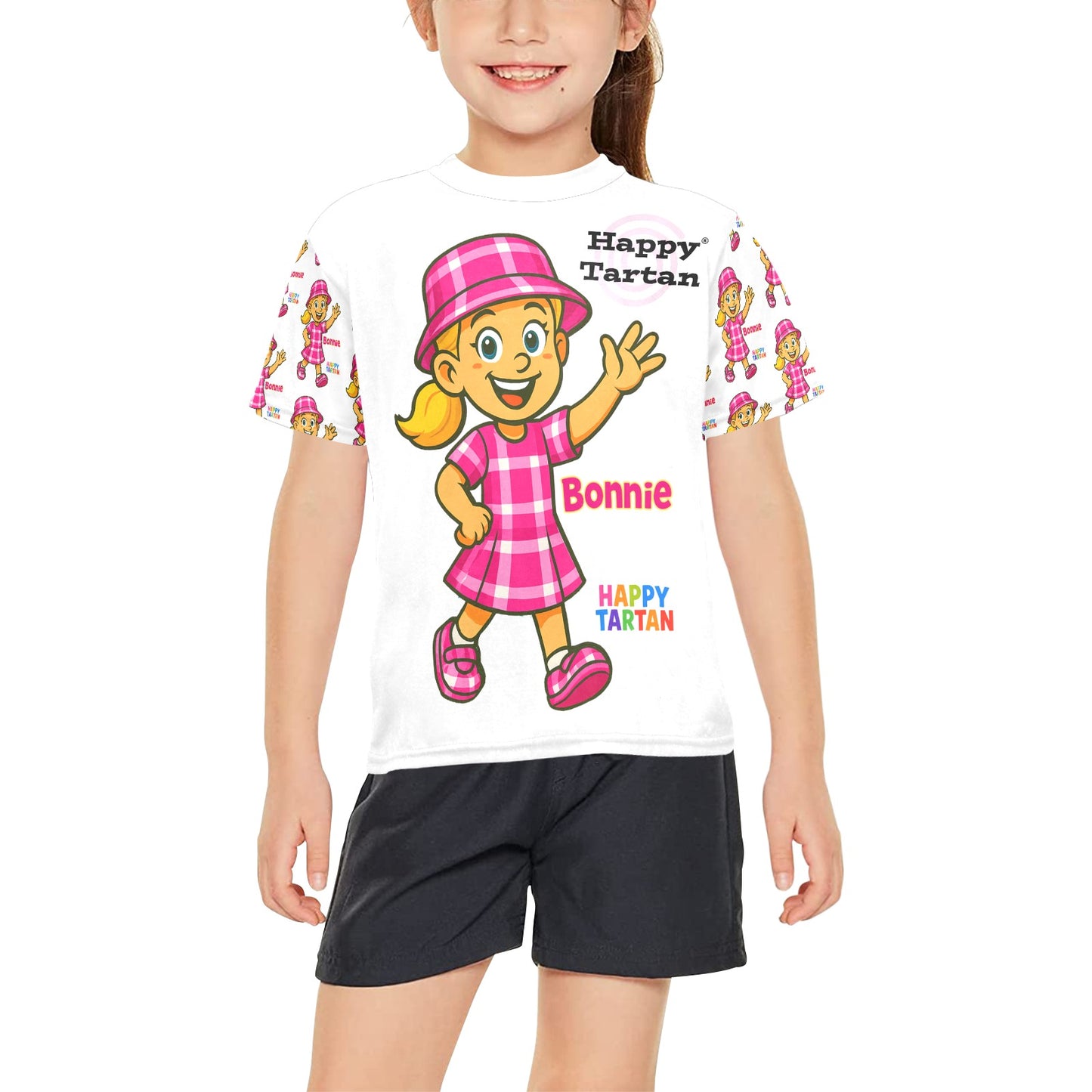 🌈 Bonnie's Big Girls’ Crew Neck T-Shirt 🌈 Age 8 - 15 years