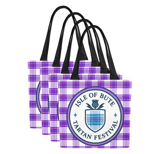 Isle of Bute Tartan Festival Tote - Free p&p