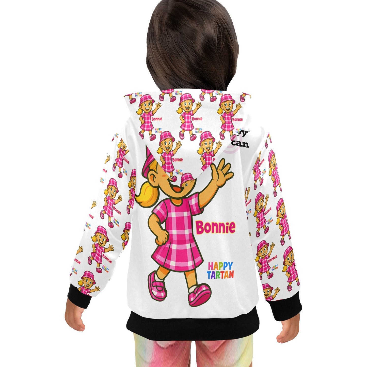 🧥 Bonnie's Little Girls’ Zip-Up Hoodie 🧥 Age 2 - 7 Years