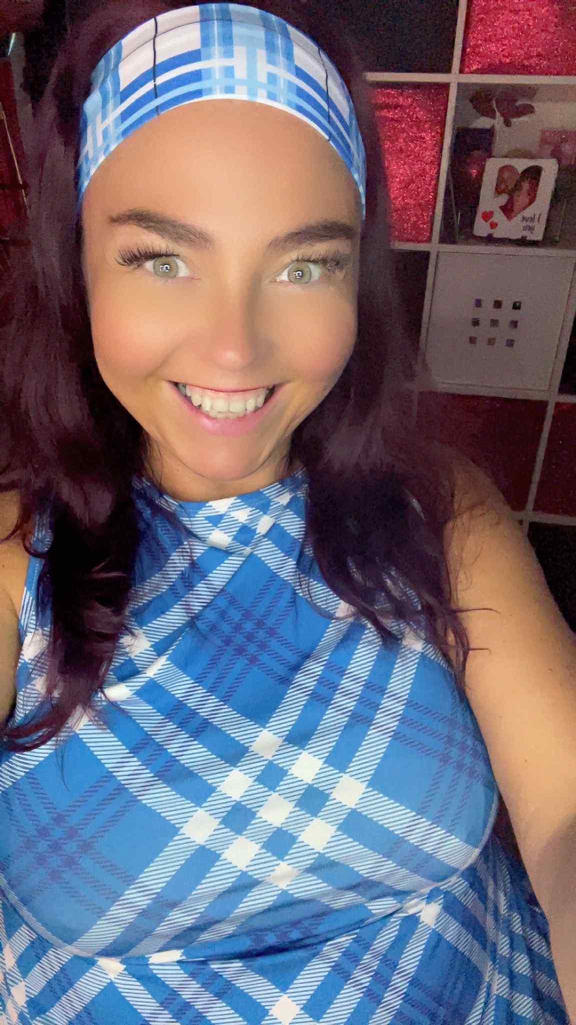 Women’s A-Frame 'Royal Blue' Tartan Dress with Pockets | Happy Tartan®