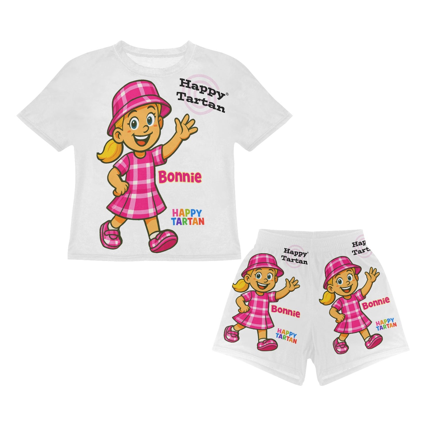 🌙 Bonnie's Little Girls’ Short Pyjama Set #1🌙 Age 2 - 7 Years