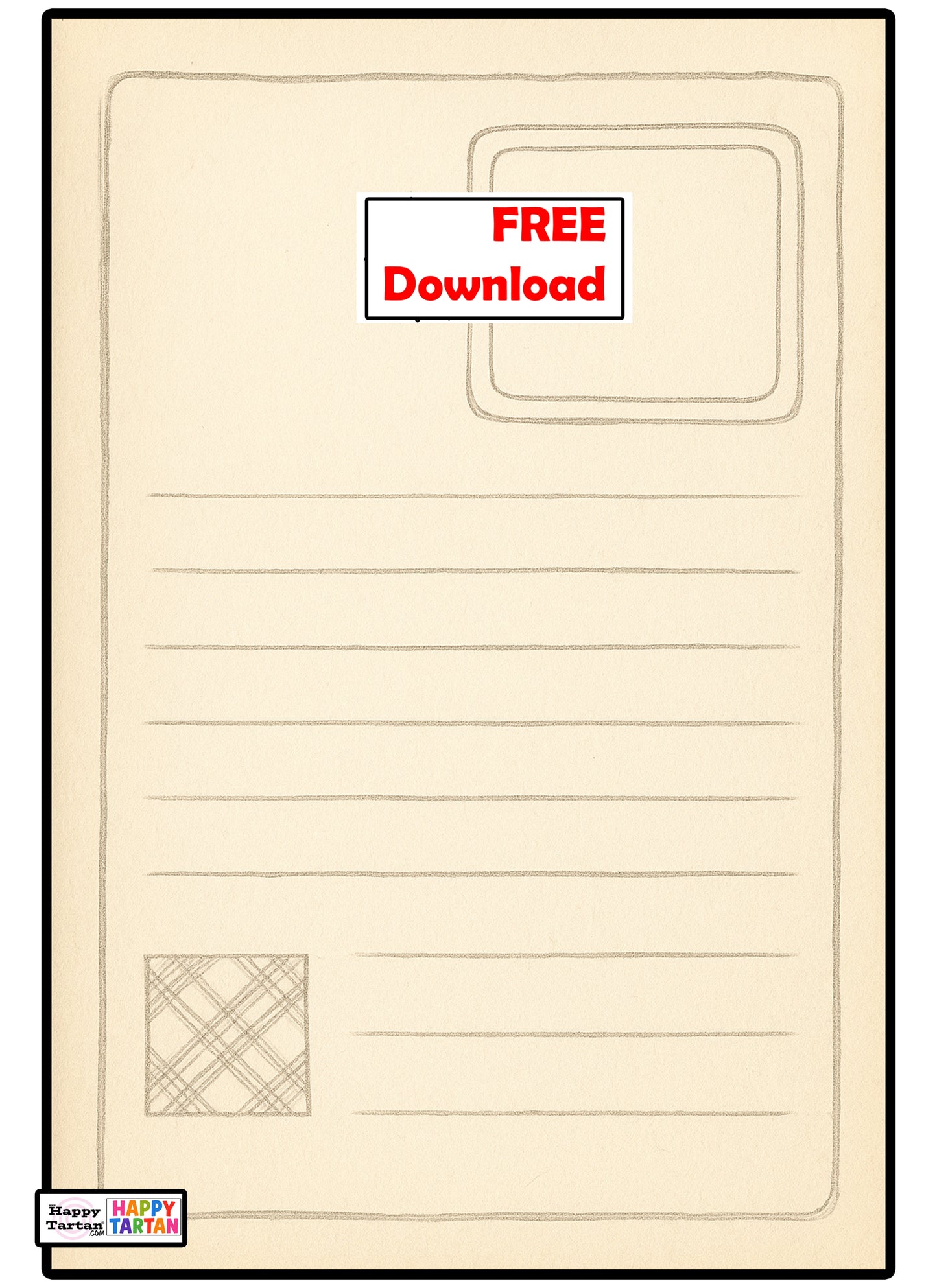 Iona - FREE Journal SHEET -  Colour in Sheet - FREE Download