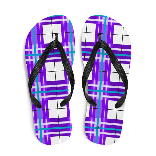 Flip-Flops - Happy Tartan